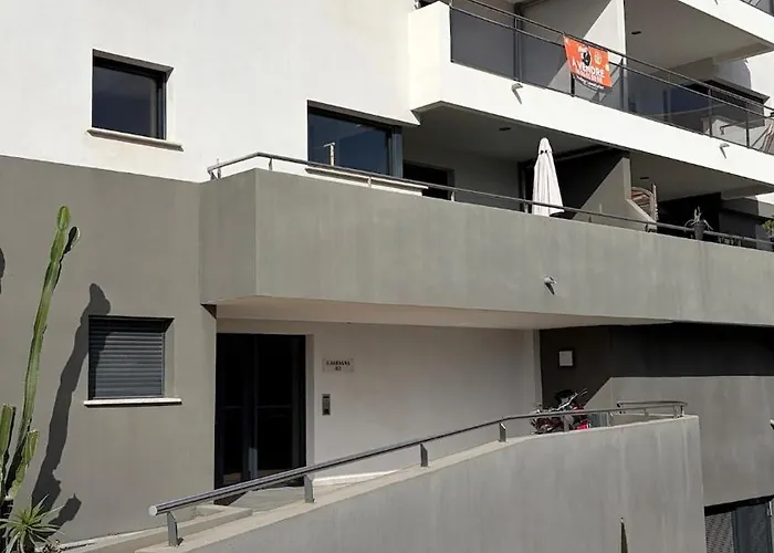Superbe 3 Pieces Vue Mer, Climatise, Avec Parking Apartment
